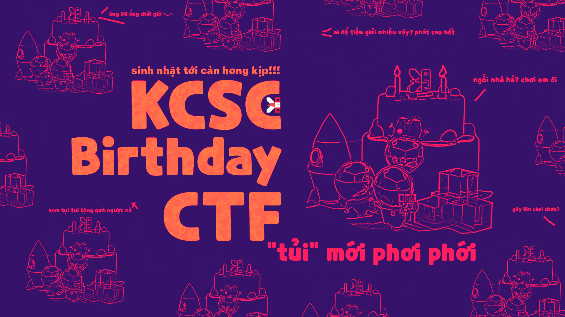 KCSC BIRTHDAY CTF EVENT